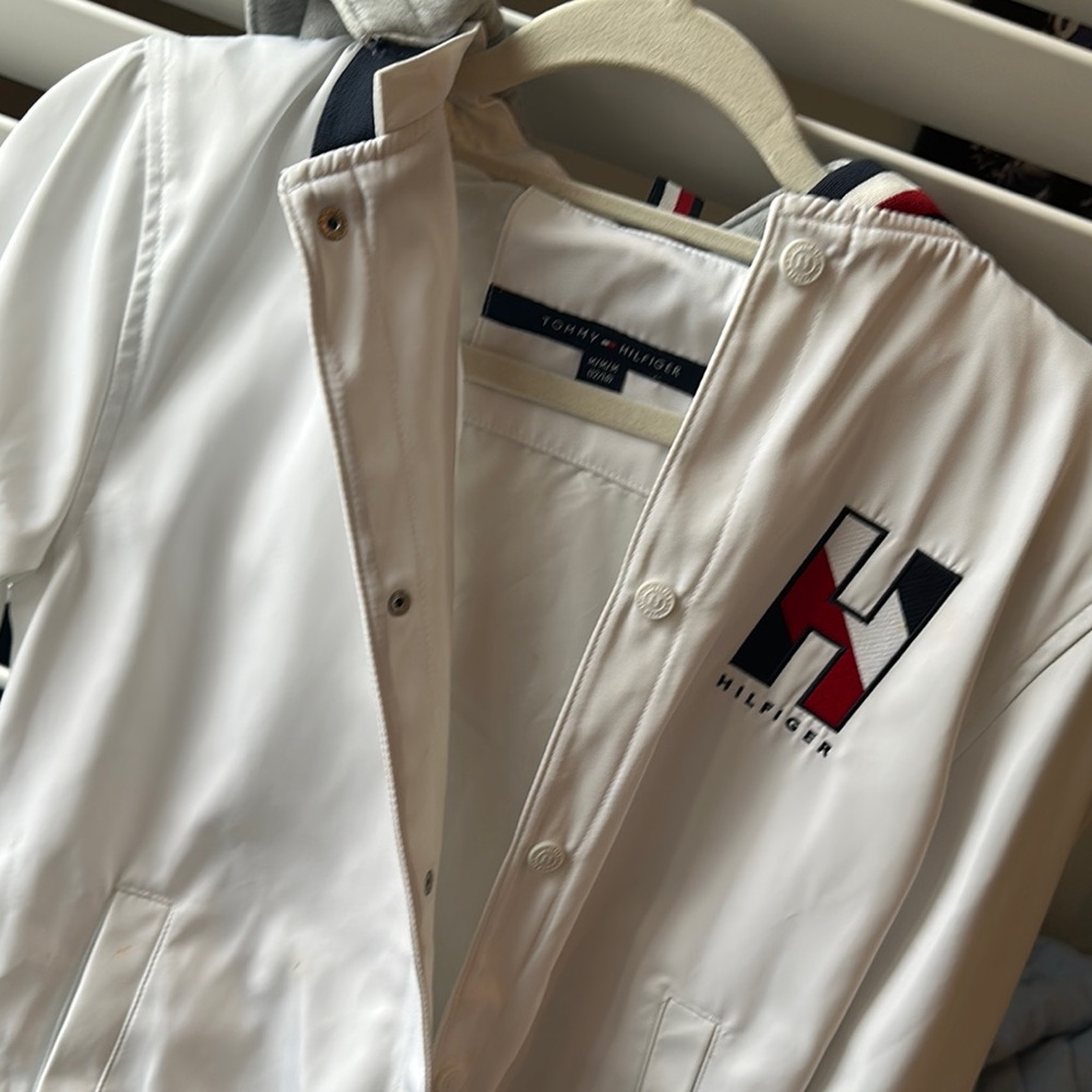 Tommy Hilfiger White Jacket for Men